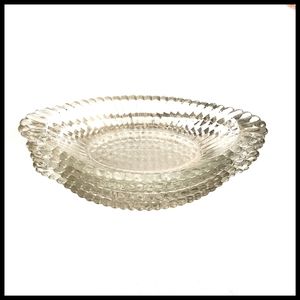 Vintage Jeanette glass banana split dish - 4 piece